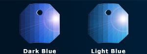 dark blue light blue sequins swatchs